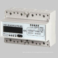 3 фазы 4 провода Multi-Rate электронный DIN-Rail Energy Meter